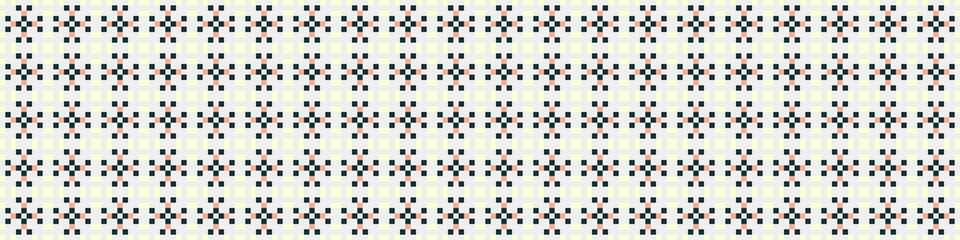 Abstract Cross Pattern Dots Logo generative computational art illustration