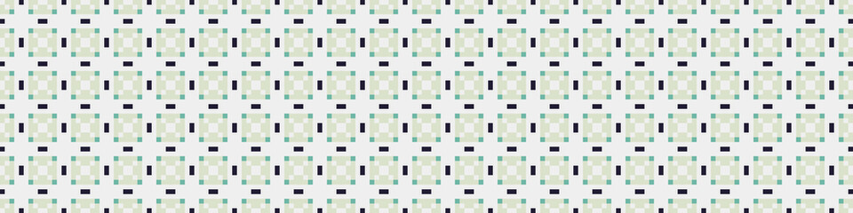 Fototapeta premium Abstract Cross Pattern Dots Logo generative computational art illustration