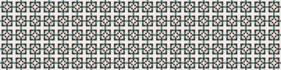 Abstract Cross Pattern Dots Logo generative computational art illustration