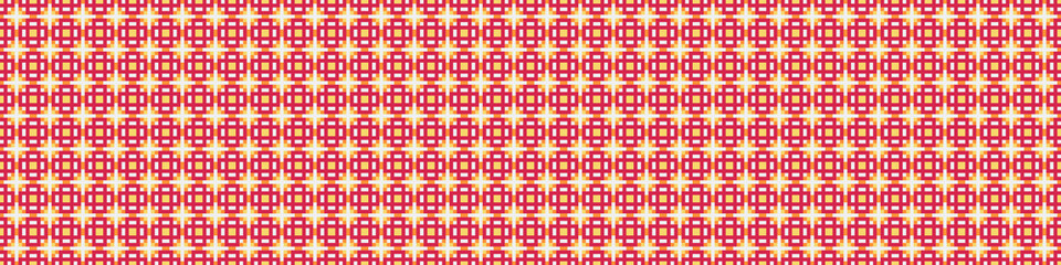 Abstract Cross Pattern Dots Logo generative computational art illustration