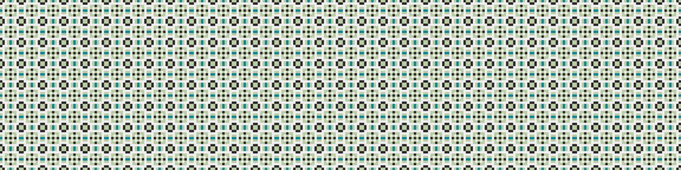 Abstract Cross Pattern Dots Logo generative computational art illustration