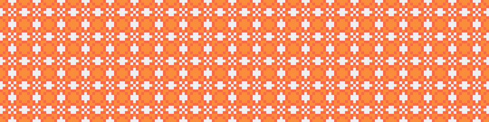 Abstract Cross Pattern Dots Logo generative computational art illustration