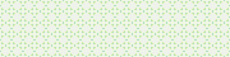 Fototapeta premium Abstract Cross Pattern Dots Logo generative computational art illustration