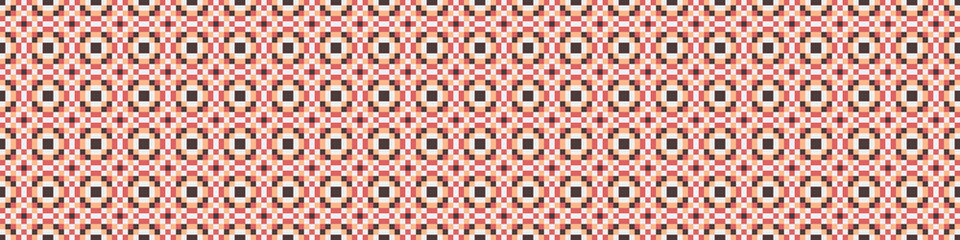 Abstract Cross Pattern Dots Logo generative computational art illustration