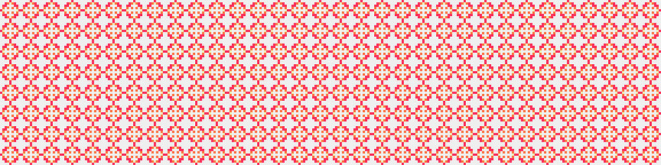 Abstract Cross Pattern Dots Logo generative computational art illustration