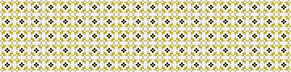 Abstract Cross Pattern Dots Logo generative computational art illustration