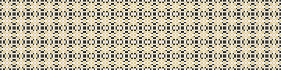 Abstract Cross Pattern Dots Logo generative computational art illustration