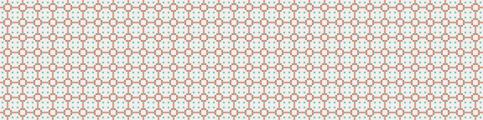 Abstract Cross Pattern Dots Logo generative computational art illustration