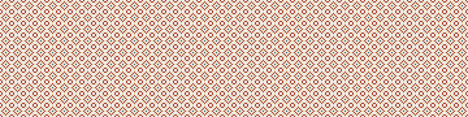 Abstract Cross Pattern Dots Logo generative computational art illustration
