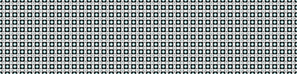 Fototapeta premium Abstract Cross Pattern Dots Logo generative computational art illustration