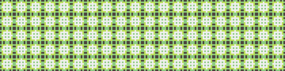 Abstract Cross Pattern Dots Logo generative computational art illustration