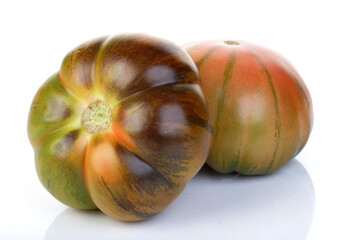 Studio shot of black tomatoes