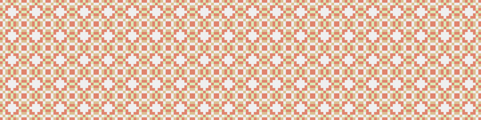 Abstract Cross Pattern Dots Logo generative computational art illustration