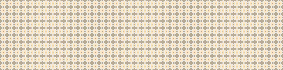 Fototapeta premium Abstract Cross Pattern Dots Logo generative computational art illustration