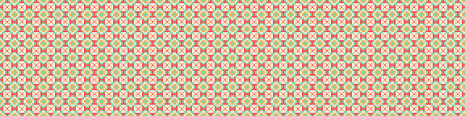 Abstract Cross Pattern Dots Logo generative computational art illustration