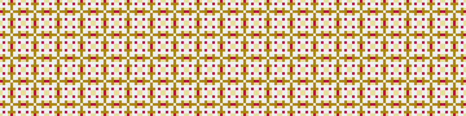 Abstract Cross Pattern Dots Logo generative computational art illustration