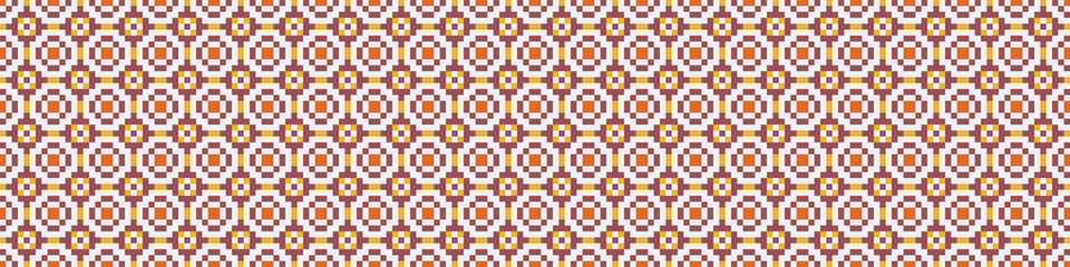 Abstract Cross Pattern Dots Logo generative computational art illustration