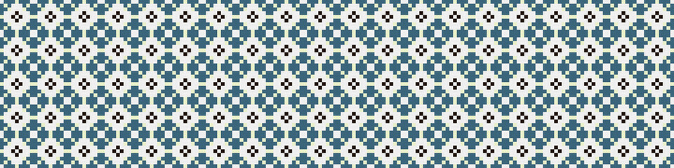 Abstract Cross Pattern Dots Logo generative computational art illustration