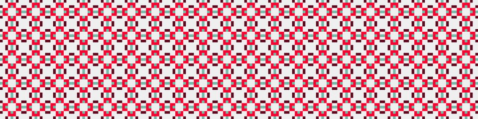 Abstract Cross Pattern Dots Logo generative computational art illustration