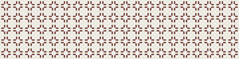 Abstract Cross Pattern Dots Logo generative computational art illustration
