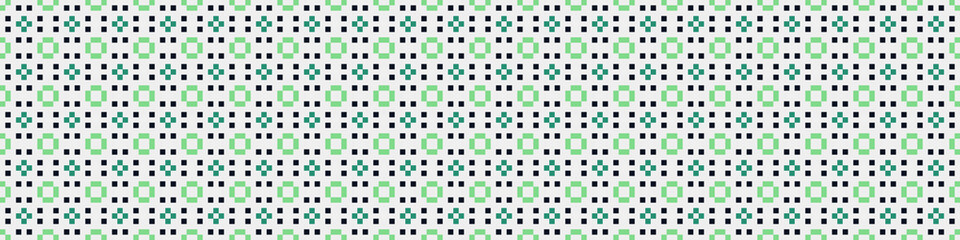Abstract Cross Pattern Dots Logo generative computational art illustration