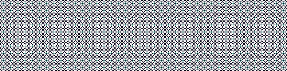 Abstract Cross Pattern Dots Logo generative computational art illustration