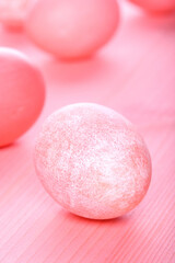 Studio shot of easter eggs