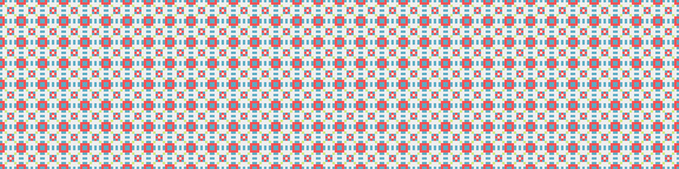 Abstract Cross Pattern Dots Logo generative computational art illustration