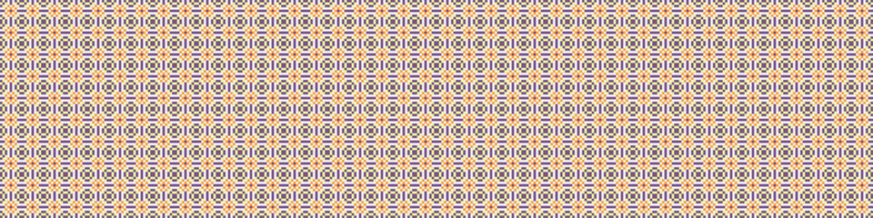 Abstract Cross Pattern generative computational art illustration