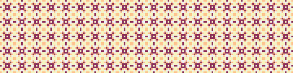 Abstract Cross Pattern generative computational art illustration