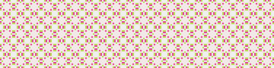 Abstract Cross Pattern generative computational art illustration