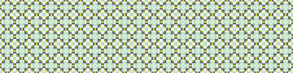 Abstract Cross Pattern generative computational art illustration