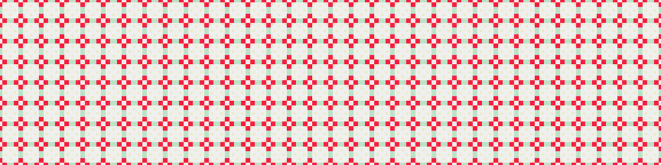 Abstract Cross Pattern Dots Logo generative computational art illustration