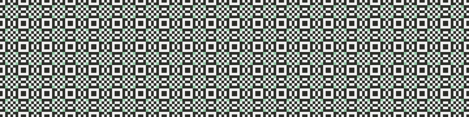 Abstract Cross Pattern Dots Logo generative computational art illustration