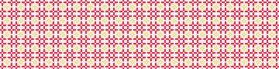 Abstract Cross Pattern Dots Logo generative computational art illustration
