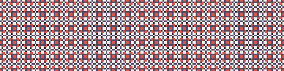 Abstract Cross Pattern Dots Logo generative computational art illustration