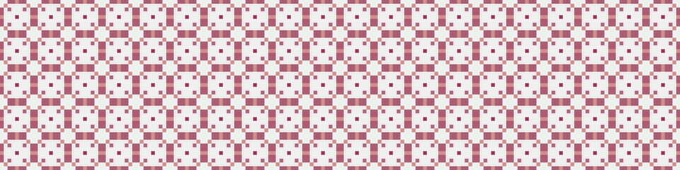 Fototapeta premium Abstract Cross Pattern Dots Logo generative computational art illustration