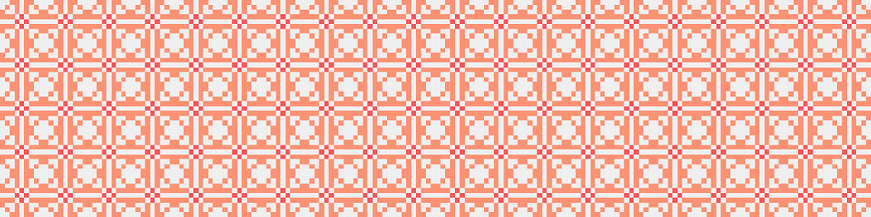 Abstract Cross Pattern Dots Logo generative computational art illustration