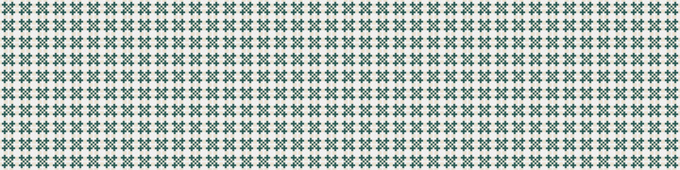 Abstract Cross Pattern Dots Logo generative computational art illustration