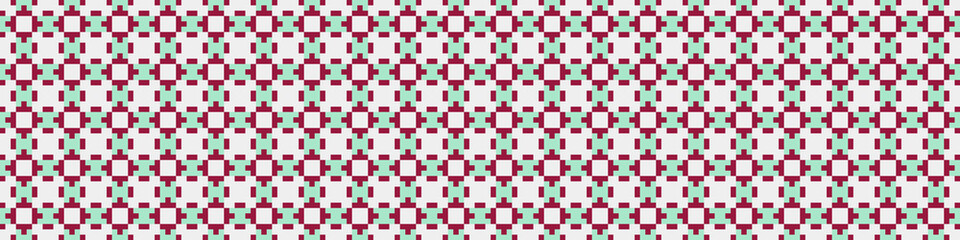 Abstract Cross Pattern Dots Logo generative computational art illustration