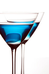 Close up of martini glass