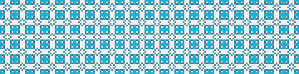 Abstract Cross Pattern Dots Logo generative computational art illustration