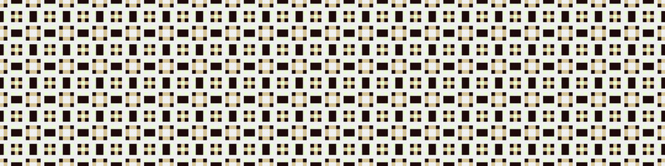 Fototapeta premium Abstract Cross Pattern Dots Logo generative computational art illustration