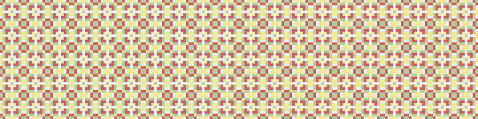 Abstract Cross Pattern Dots Logo generative computational art illustration