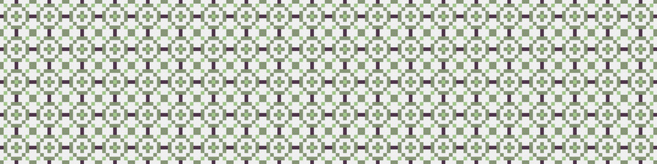 Abstract Cross Pattern Dots Logo generative computational art illustration