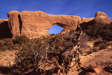 National Parks, North Window Arch, Arches National Park, Utah