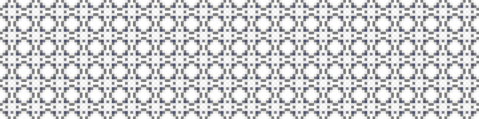 Fototapeta premium Abstract Cross Pattern Dots Logo generative computational art illustration