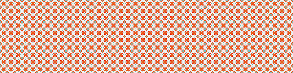 Abstract Cross Pattern Dots Logo generative computational art illustration