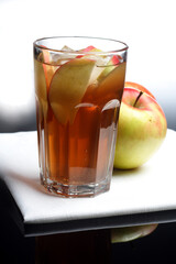 Close up of drink- studio shot