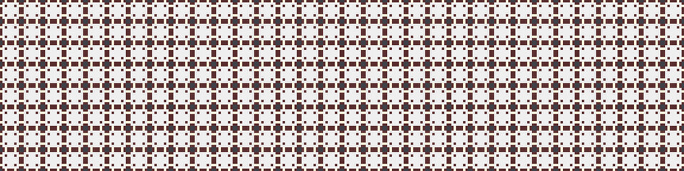 Fototapeta premium Abstract Cross Pattern Dots Logo generative computational art illustration